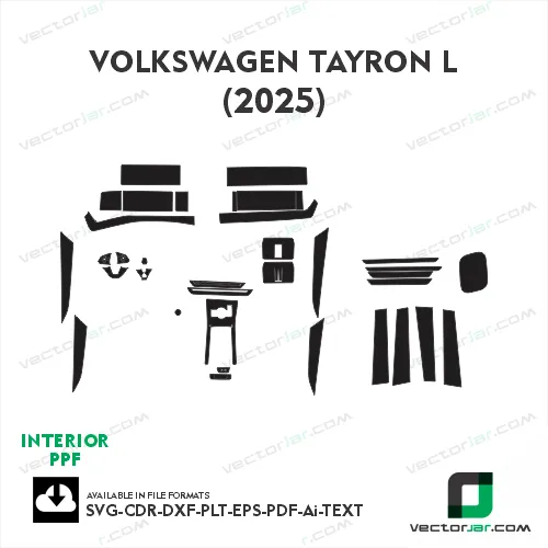 Volkswagen Tayron L 2025 ppf template