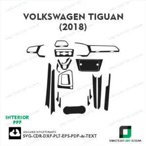 Volkswagen Tiguan 2018 PPF template