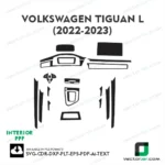 Volkswagen Tiguan L 2022-2023 PPF temmplate