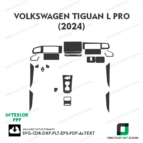 Volkswagen Tiguan L Pro 2024 ppf Template