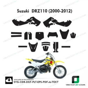 suzuki-drz110-2000-2012-graphics-vector-template