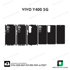 Vivo Y400 5G Skin Vector Template Cutting File