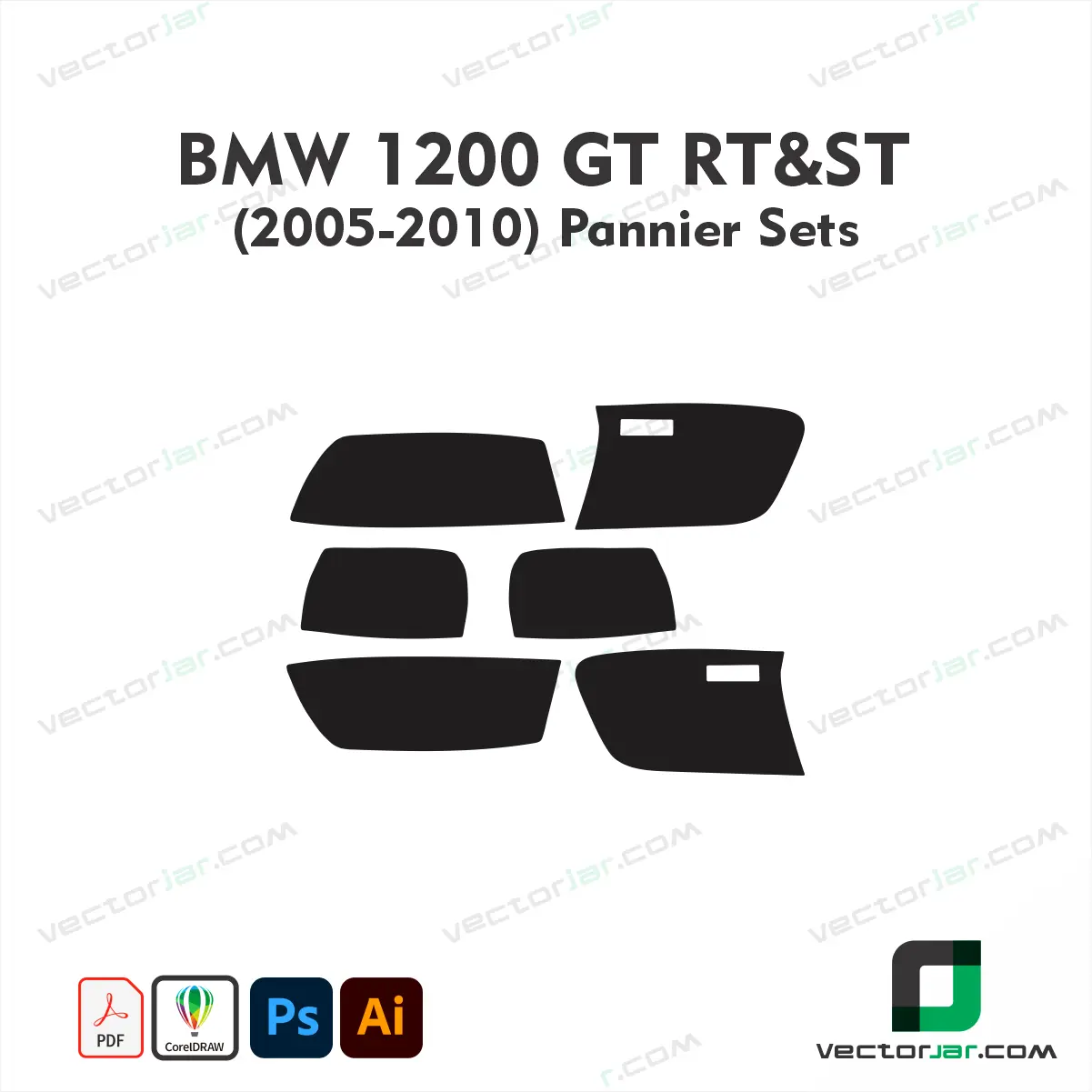 BMW 1200 gt rts 05 10 pannier sets