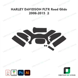 Harley FLTR Road Glide Template, Harley Road Glide PPF Template, Harley Road Glide Wrap Template, Harley-Davidson FLTR Vector, Harley Touring Template, Motorcycle PPF Template, Motorcycle Wrap Template, Vinyl Wrap Template, Paint Protection Film Template, Harley Motorcycle Template, SVG Motorcycle Template, DXF Motorcycle Template, Harley Graphics Template