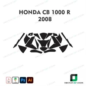 Honda CB1000R 2008 Skin Template