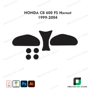 Honda CB600FS Hornet 1999-2004 Skin Template