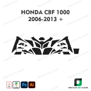 Honda CBF1000 2006-2013+ Skin Template