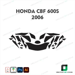Honda CBF600S 2006 Skin Template