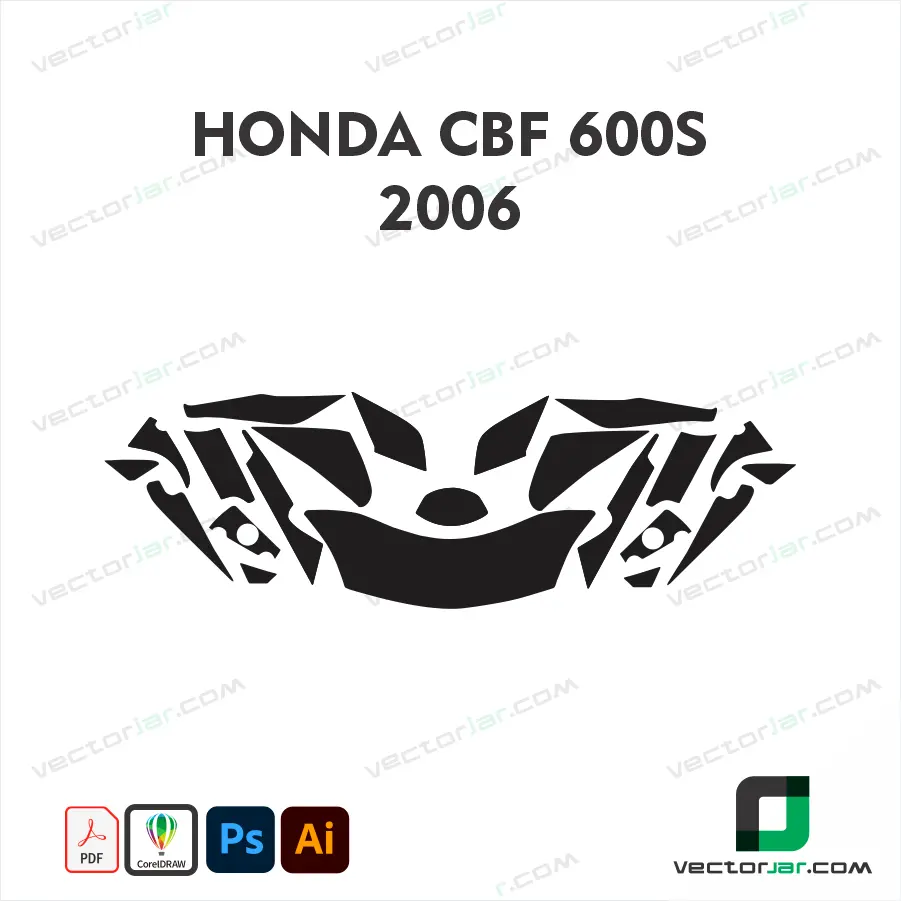 Honda CBF600S 2006 Skin Template