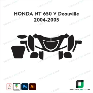 Honda NT650V Deauville 2004-2005 Skin Template