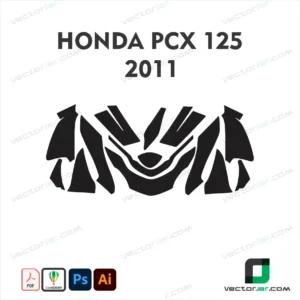 Honda PCX125 2011 Skin Template