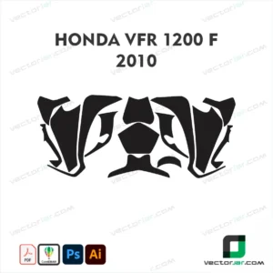 Honda VFR1200F 2010 Skin Template