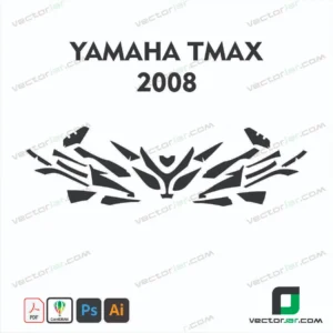 Yamaha YZF-R1 2007-2012+ 3 CDR PPF & Wrap Template