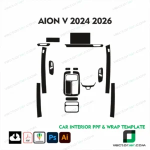 Aion V 2024–2026 Interior PPF and Wrap Template
